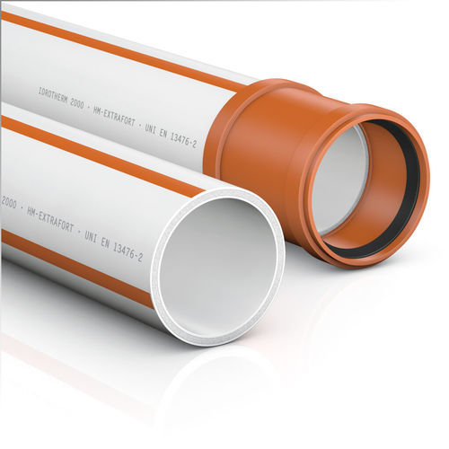 Hydraulic pipe - HM-EXTRAFORT series - Idrotherm 2000 - polypropylene / low-temperature / abrasion-resistant
