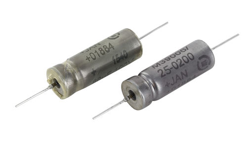 Tantalum capacitor - MIL 39006/25 - EXXELIA - axial