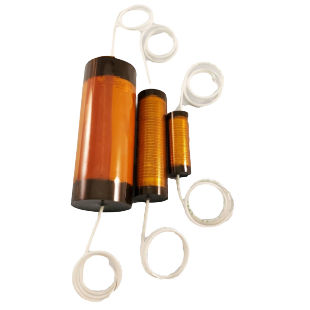 Film capacitor - 253P - EXXELIA - cylindrical / dissipation factor / high-temperature
