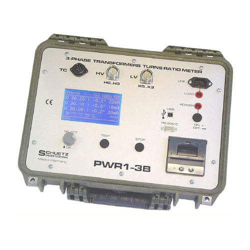 Digital ratiometer - PWR1-3B - SCHUETZ - for transformers