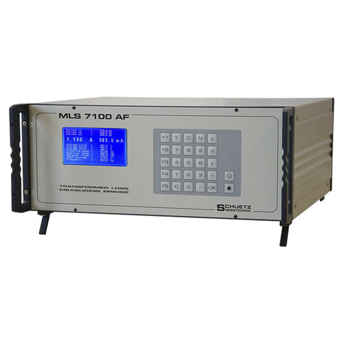 Loss measuring device - MLS 7100 - SCHUETZ - digital / benchtop / transformer