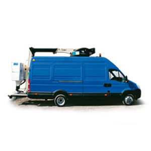 Van-mounted articulated boom lift - 14 | 2 | 8 JIB - CO.ME.T. Officine - hydraulic / for construction / outdoor