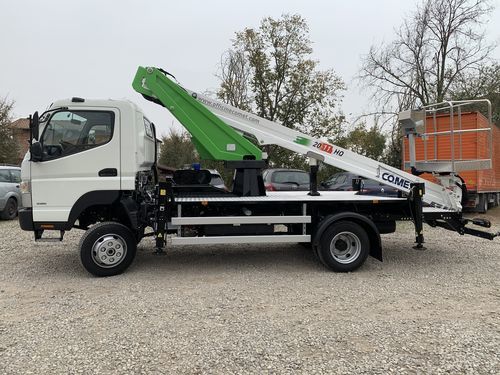 Truck-mounted telescopic boom lift - 20 | 2 | 9 (11) HQ - CO.ME.T. Officine - hydraulic / all-terrain / for construction