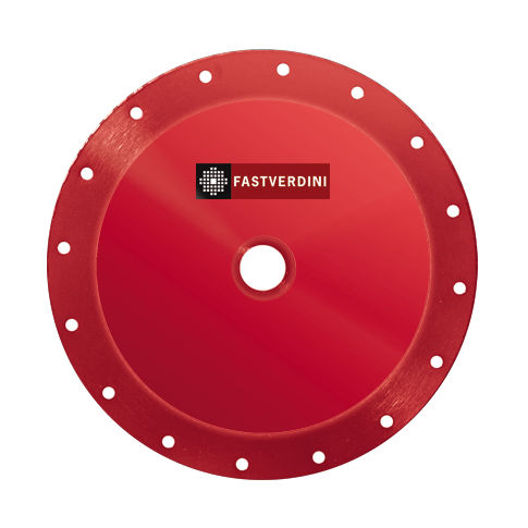Metal cutting disc - DISCHI series - Fast Verdini Srl - for granite / diamond-coated / for manual grinders