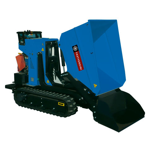 Crawler mini dumper - CM25 - Fast Verdini Srl - combustion engine / hydraulic / manual