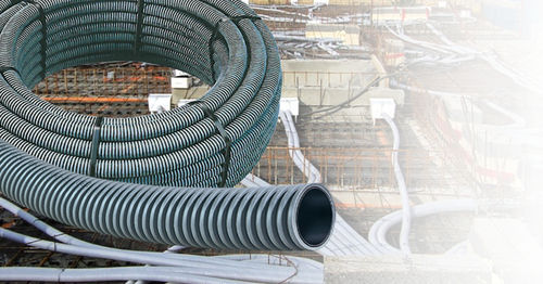 Protection tube - STABIL TWIN-PEX  - Stabilplastic SPA - for heating / sanitary / double-walled