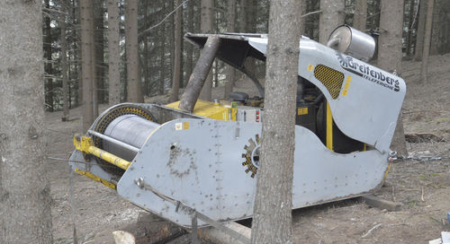 Hydraulic winch - VF 2100 - greifenberg teleferiche - wire rope / lifting / rotary drum