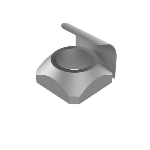 Square nut - 1.21.20.0005 - Milper sas - galvanised steel