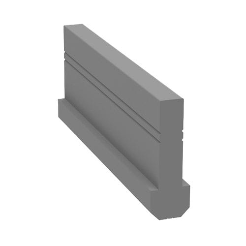 Aluminum profile - 1.01.02.0117 - Milper sas - functional / special