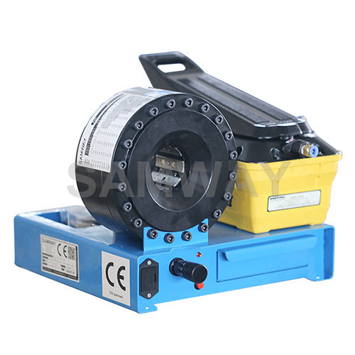 Hose crimping machine - P16AP Ultra  - WUXI SAMWAY CO.,LTD - hydraulic hose / semi-automatic / pneumatic