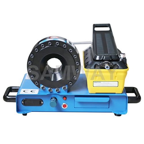 Hydraulic hose crimping machine - P16AP - WUXI SAMWAY CO.,LTD - automatic / pneumatic / compact