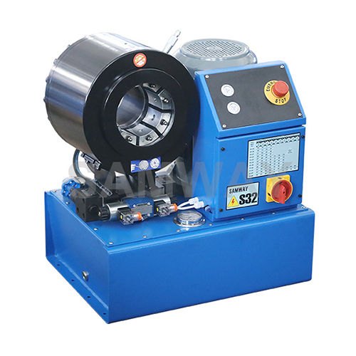Hydraulic hose crimping machine - S32 - WUXI SAMWAY CO.,LTD - fully-automatic / hydraulic