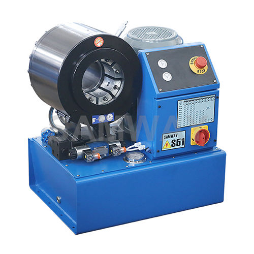 Hydraulic hose crimping machine - S51 - WUXI SAMWAY CO.,LTD - fully-automatic / hydraulic