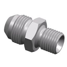 Hydraulic fitting - S1BJ series - WUXI SAMWAY CO.,LTD - threaded / male / JIC