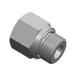 Male-female fitting - S5GB series  - WUXI SAMWAY CO.,LTD - hydraulic / threaded / tapped