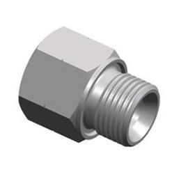 Male-female fitting - S5B-WD series  - WUXI SAMWAY CO.,LTD - hydraulic / threaded / tapped
