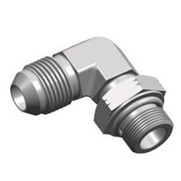 Hydraulic fitting - S1JO9-OG JIC series  - WUXI SAMWAY CO.,LTD - threaded / 90° angle / male-male