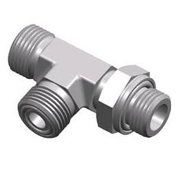 Hydraulic fitting - SAFFH-OG JIC series - WUXI SAMWAY CO.,LTD - threaded / T-shaped / male