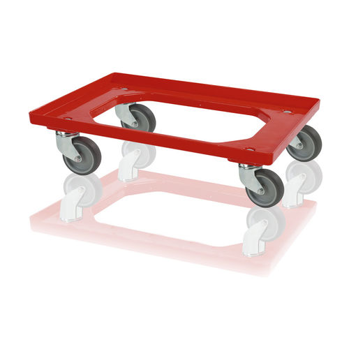 Container dolly - 980320 - TBA plastové obaly s. r. o. - metal / ABS
