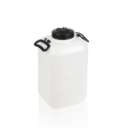 HDPE jerrycan - 961100 - TBA plastové obaly s. r. o. - circular / for the food industry / with handle