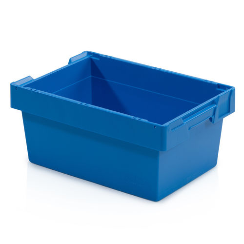 Polypropylene crate - 967710 - TBA plastové obaly s. r. o. - with handles