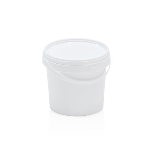 Plastic bucket - 945000 - TBA plastové obaly s. r. o. - round / with lid / with handle