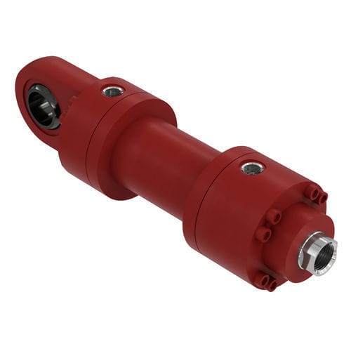 Round cylinder - H250CO series - HPS International - hydraulic / piston / double-acting