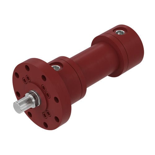 Round cylinder - R160M series - HPS International - hydraulic / piston / double-acting