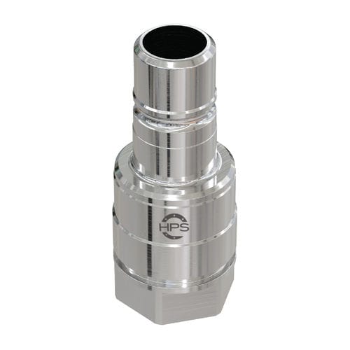 Tapped fitting - SERIE-I - HPS International - hydraulic / nickel-plated brass / female