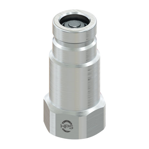 Pollution control fitting - HPS International - for hydraulic oil / quick / straight