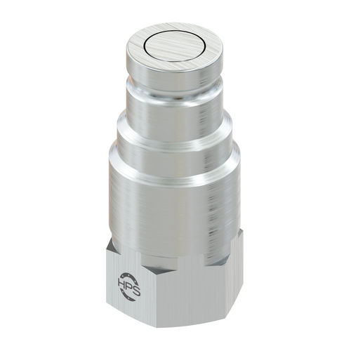 Quick coupling - HPS International - for hydraulic oil / tapped / steel