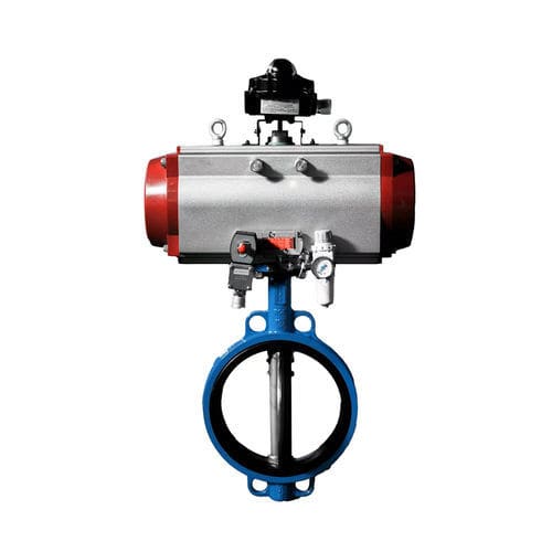 Butterfly valve - BV-C - Athena Engineering S.r.l. - pneumatically-operated / electrically-actuated / electro-hydraulic