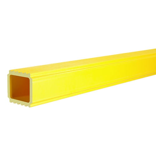 Fiberglass-reinforced polyester profile - PTRS - P-TREX - grooved / rectangular / industrial