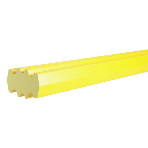 Fiberglass-reinforced polyester profile - PBR series - P-TREX - grooved / industrial / pultruded