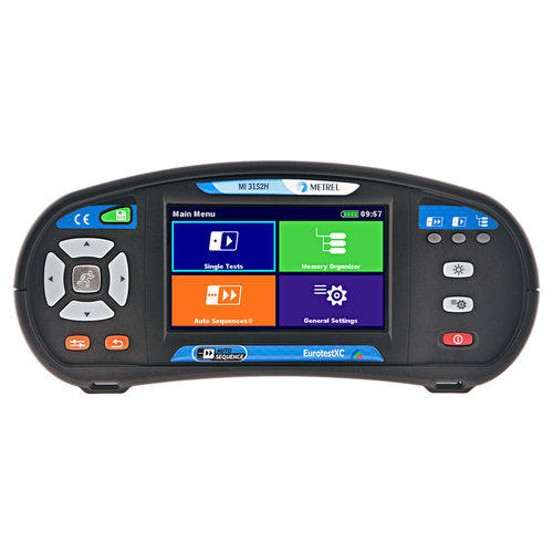 Voltage tester - MI 3152H EurotestXC - METREL - continuity / insulation resistance / phase sequence