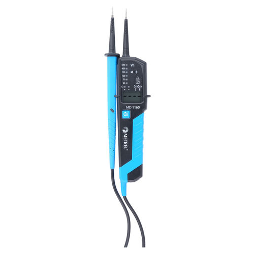 Voltage tester - MD 1160 LCD - METREL - continuity / phase sequence / phase
