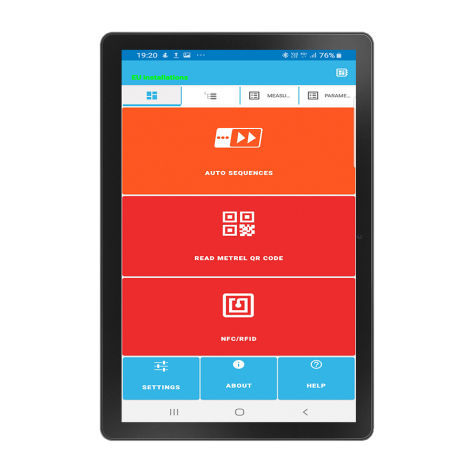Database software - SW 1304 aMESM - METREL - safety / data management / electric