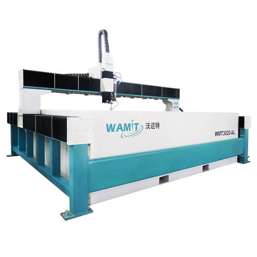 Water-jet cutting machine - WMT3020-AL - Shandong Wami CNC Technology Co., Ltd. - for marble / for carbon steel / sheet metal