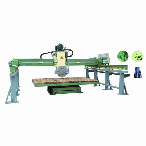 Rotary blade cutting machine - HQJ320X200 - Shandong Wami CNC Technology Co., Ltd. - for granite / for marble / sheet