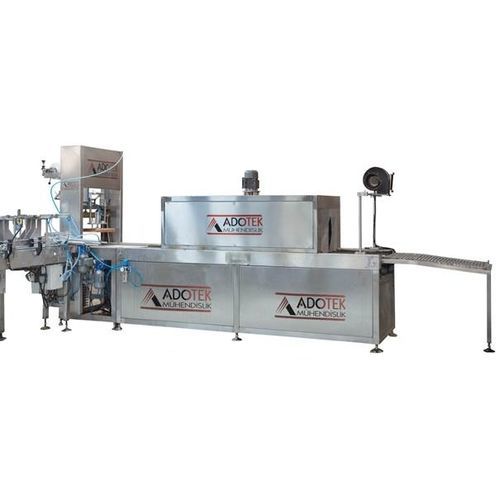 Automatic packaging machine - ADK 314 - Adotek Machine - with shrink tunnel / for food / for the food industry