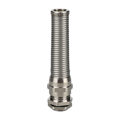 Nickel-plated brass cable gland - DEK-T-SF Series - ZHEJIANG DERXIN CONNECTOR CO.,LTD - explosion-proof / IP68 / threaded