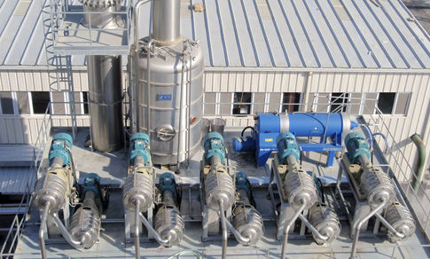 Tomato enzymatic deactivation system - Ing.A.Rossi - hot extraction
