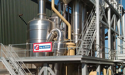 Thermal evaporator - Ing.A.Rossi - forced circulation / process / for the food industry