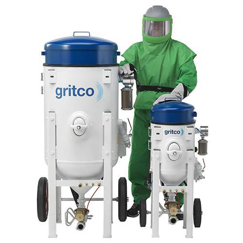 Manual sandblasting machine - EXCELLENT SERIES - Gritco - pressure / mobile