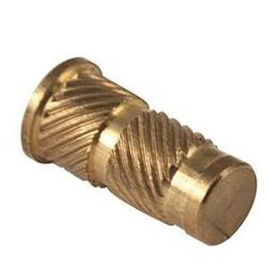 Threaded insert - FXHSLBCH series - FIXI - brass / for plastics