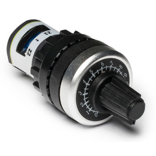 Rotary potentiometer - MVM Series - EMS Electro Mecanicals Systems - manual / electronic / for control