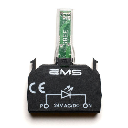 LED switch - LL11 Series - EMS Electro Mecanicals Systems - single-pole / low-voltage / plastic