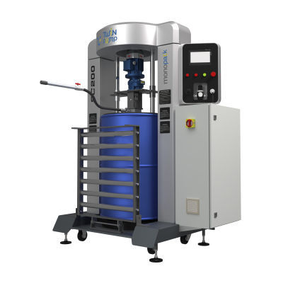 Adhesive batch blender - Monopack - Twin Engineers Pvt. Ltd. - for the food industry / high-precision / programmable