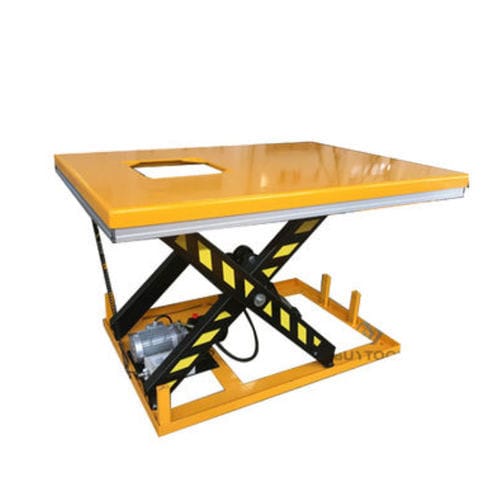 Scissor lift table - HW4004 - Buytool Industrial Equipment Co., Ltd - electric / manual / stationary