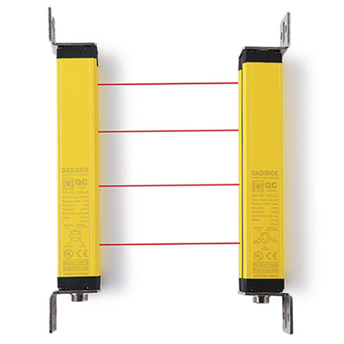 Type 2 safety light curtain - QC06/20-100 - DADI ELECTRONIC TECHNOLOGY CO.,LTD. - multibeam / through-beam / frame